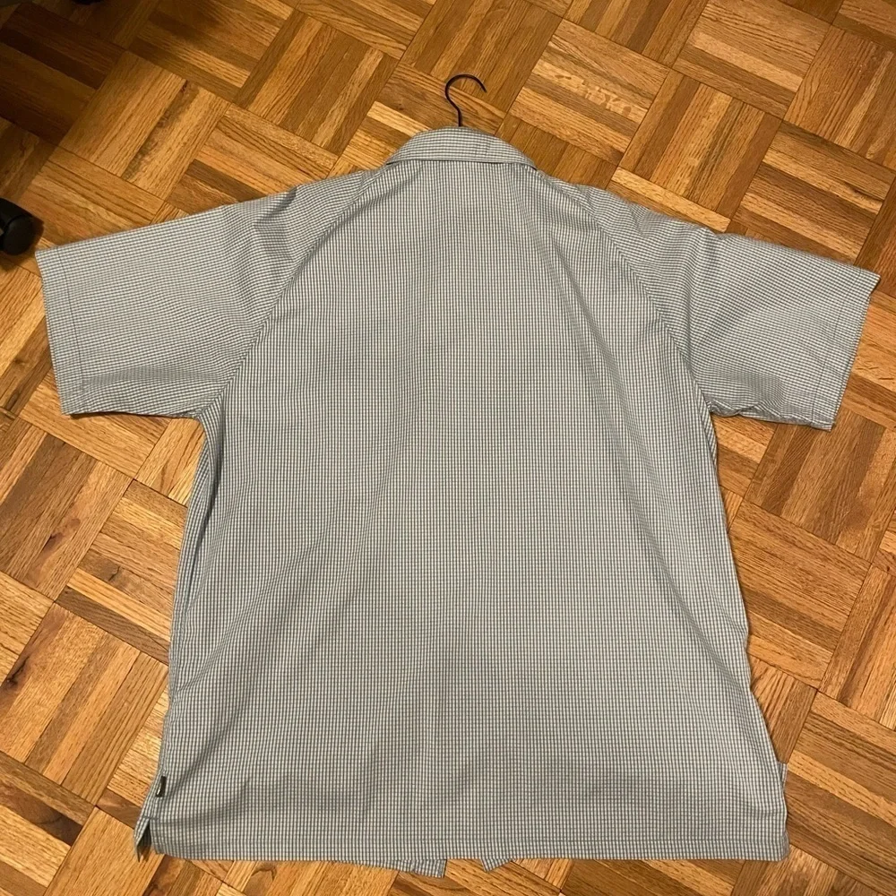 EUC Y2K the North Face plaid shirt